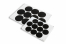 Shiny seals - black | Bestbuyenvelopes.uk