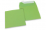 Apple green coloured paper envelopes - 160 x 160 mm | Bestbuyenvelopes.uk