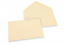 Coloured greeting card envelopes - ivory white, 133 x 184 mm | Bestbuyenvelopes.uk