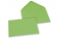 Coloured greeting card envelopes - apple green, 125 x 175 mm | Bestbuyenvelopes.uk