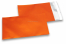 Orange coloured matt metallic foil envelopes - 114 x 162 mm | Bestbuyenvelopes.uk