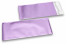 Lilac coloured matt metallic foil envelopes - 110 x 220 mm | Bestbuyenvelopes.uk