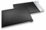 Black - matt metallic air-cushioned envelopes, rectangle | Bestbuyenvelopes.uk