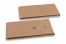 Envelopes with string and washer closure - 110 x 220 x 25 mm, brown | Bestbuyenvelopes.uk