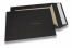 Coloured board-backed envelopes - Black | Bestbuyenvelopes.uk