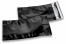 Coloured metallic foil envelopes black - 114 x 229 mm | Bestbuyenvelopes.uk