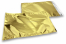 Coloured metallic foil envelopes gold - 229 x 324 mm | Bestbuyenvelopes.uk