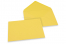 Coloured greeting card envelopes - buttercup yellow, 162 x 229 mm | Bestbuyenvelopes.uk