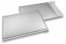 Silver - matt metallic air-cushioned envelopes, rectangle | Bestbuyenvelopes.uk