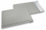 Grey - matt metallic air-cushioned envelopes, rectangle | Bestbuyenvelopes.uk