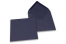 Coloured greeting card envelopes - dark blue, 155 x 155 mm | Bestbuyenvelopes.uk