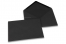 Coloured greeting card envelopes - black, 133 x 184 mm | Bestbuyenvelopes.uk