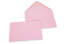 Coloured greeting card envelopes - light pink, 114 x 162 mm | Bestbuyenvelopes.uk