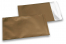 Bronze coloured matt metallic foil envelopes - 114 x 162 mm | Bestbuyenvelopes.uk