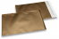 Bronze coloured matt metallic foil envelopes - 230 x 320 mm | Bestbuyenvelopes.uk