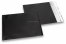 Black coloured matt metallic foil envelopes - 165 x 165 mm | Bestbuyenvelopes.uk