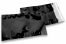 Coloured metallic foil envelopes black - 162 x 229 mm | Bestbuyenvelopes.uk