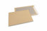 Board-backed envelopes - 320 x 420 mm, 120 gr brown kraft front, 450 gr grey duplex back, strip closure | Bestbuyenvelopes.uk