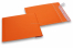 Eco envelopes with currogated interior - orange, square | Bestbuyenvelopes.uk