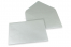 Coloured greeting card envelopes - silver metallic, 162 x 229 mm | Bestbuyenvelopes.uk