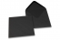 Coloured greeting card envelopes - black, 155 x 155 mm | Bestbuyenvelopes.uk