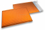 Orange - matt metallic air-cushioned envelopes, rectangle | Bestbuyenvelopes.uk