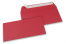 Red coloured paper envelopes - 110 x 220 mm | Bestbuyenvelopes.uk