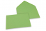 Coloured greeting card envelopes - light green, 162 x 229 mm | Bestbuyenvelopes.uk