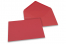 Coloured greeting card envelopes - red, 162 x 229 mm | Bestbuyenvelopes.uk