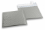 Grey - matt metallic air-cushioned envelopes, square | Bestbuyenvelopes.uk