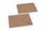 Envelopes with string and washer closure - 114 x 162 mm, brown | Bestbuyenvelopes.uk