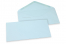 Coloured greeting card envelopes - light blue, 110 x 220 mm | Bestbuyenvelopes.uk