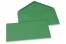 Coloured greeting card envelopes - dark green, 110 x 220 mm | Bestbuyenvelopes.uk