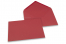 Coloured greeting card envelopes - dark red, 162 x 229 mm | Bestbuyenvelopes.uk