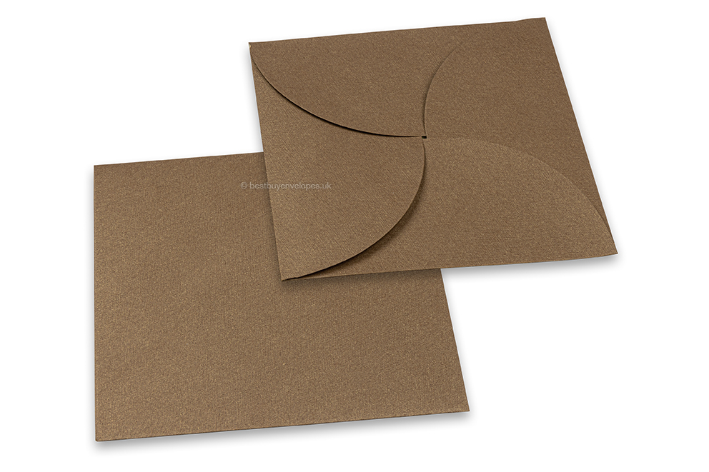 Pochette-style envelopes - Bronze