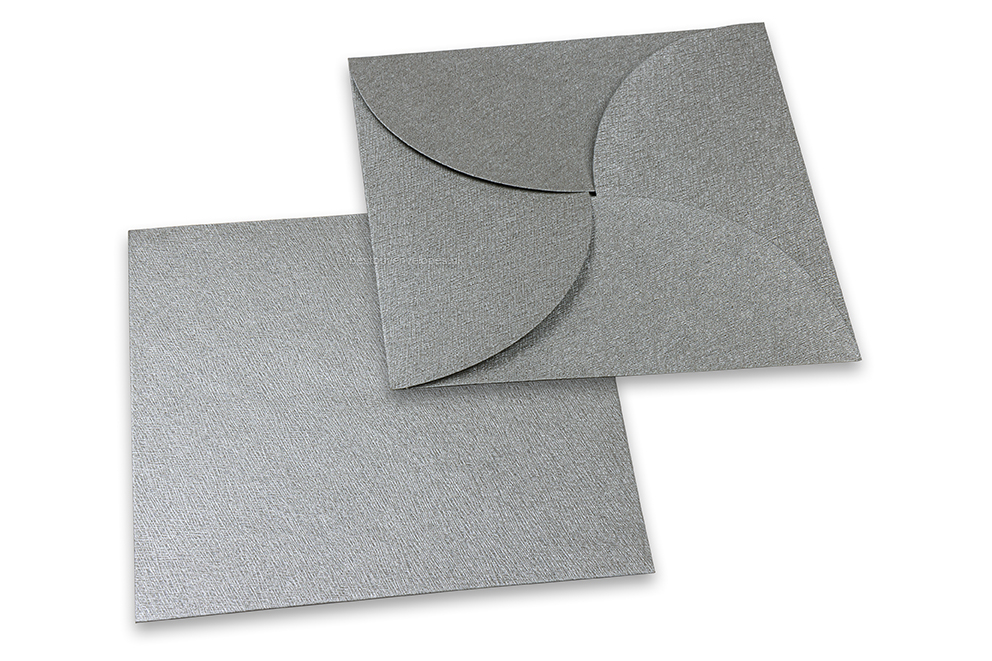 Pochette-style envelopes - Silver 
