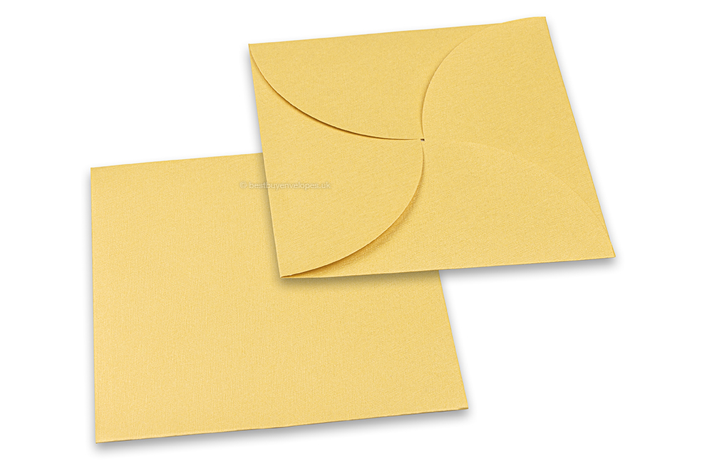 Pochette-style envelopes - Gold