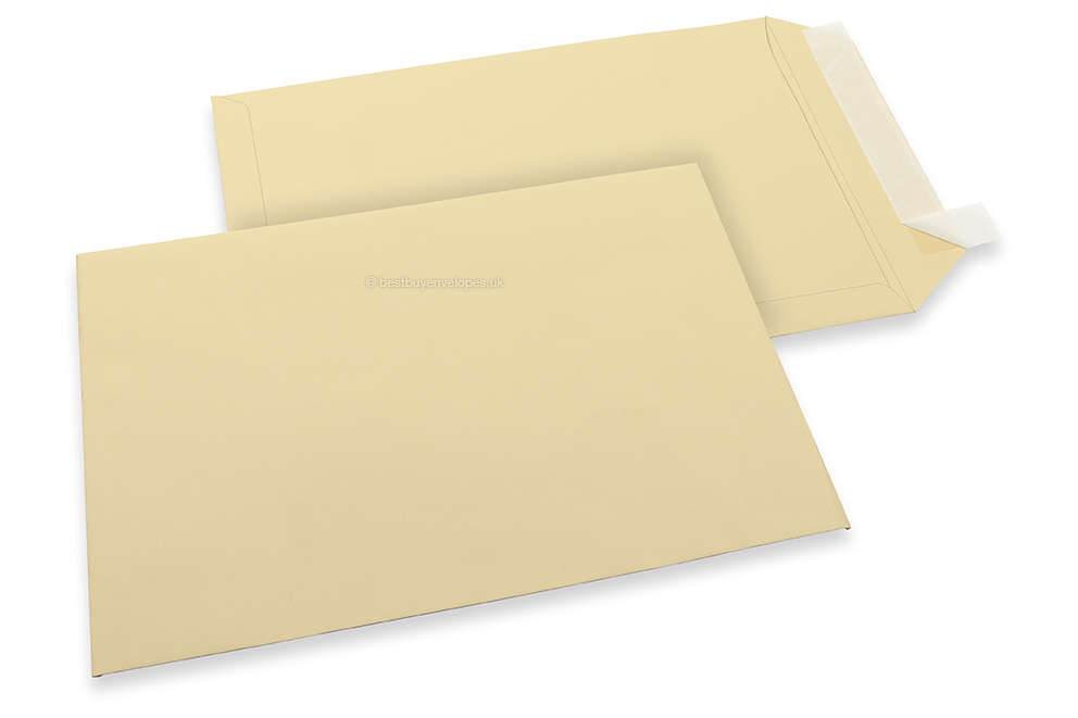 Camel coloured paper envelopes - 229 x 324 mm 