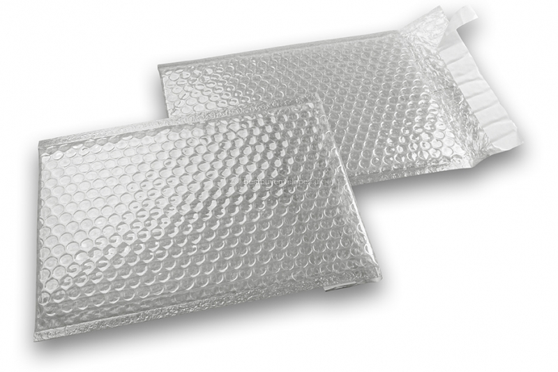 Transparent - metallic air-cushioned envelopes, rectangle