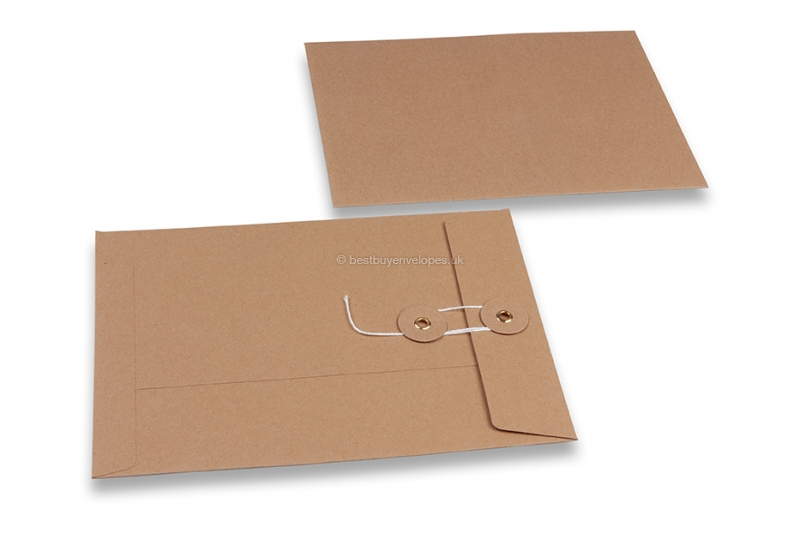 Order envelopes with string and washer closure online ...