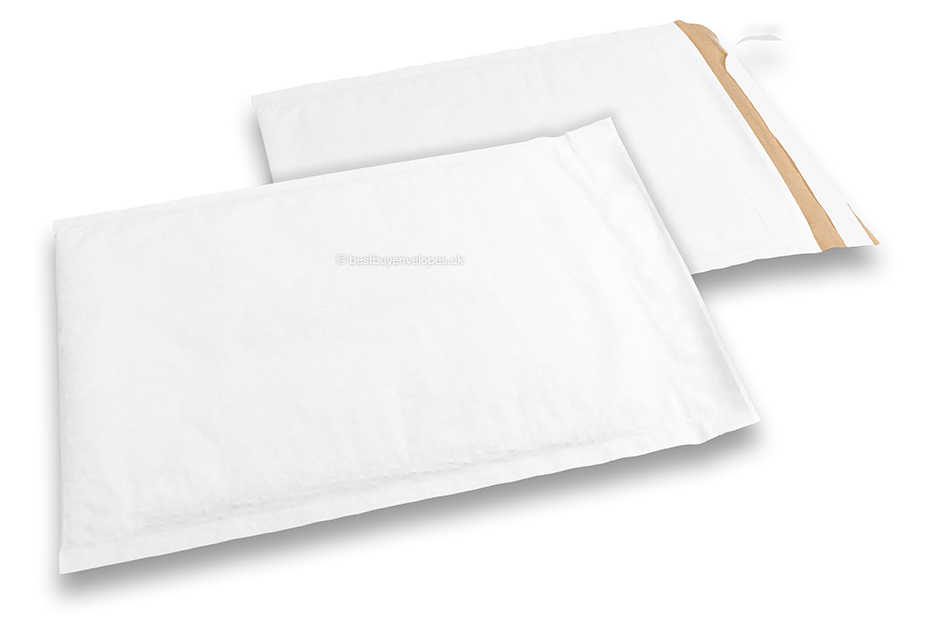 Paper padded envelopes - white, 230 x 340 mm
